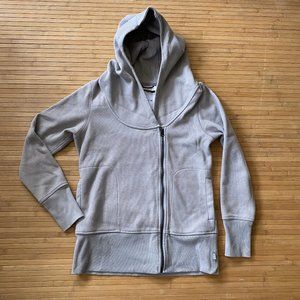 Burton Hooded Asymmetrical Zip Sweatshirt